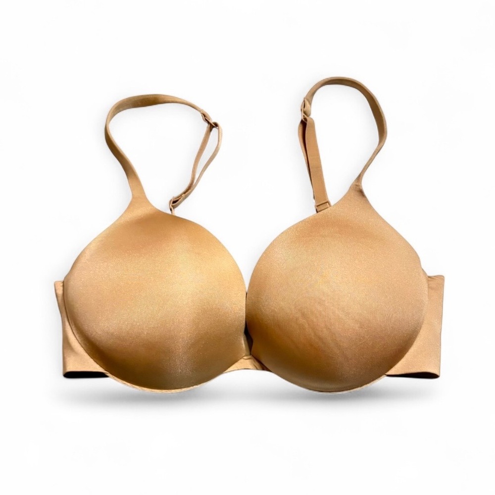 Skims‎ NWT Ultimate Push Up Plunge Bra Womens 32D Clay Intimates